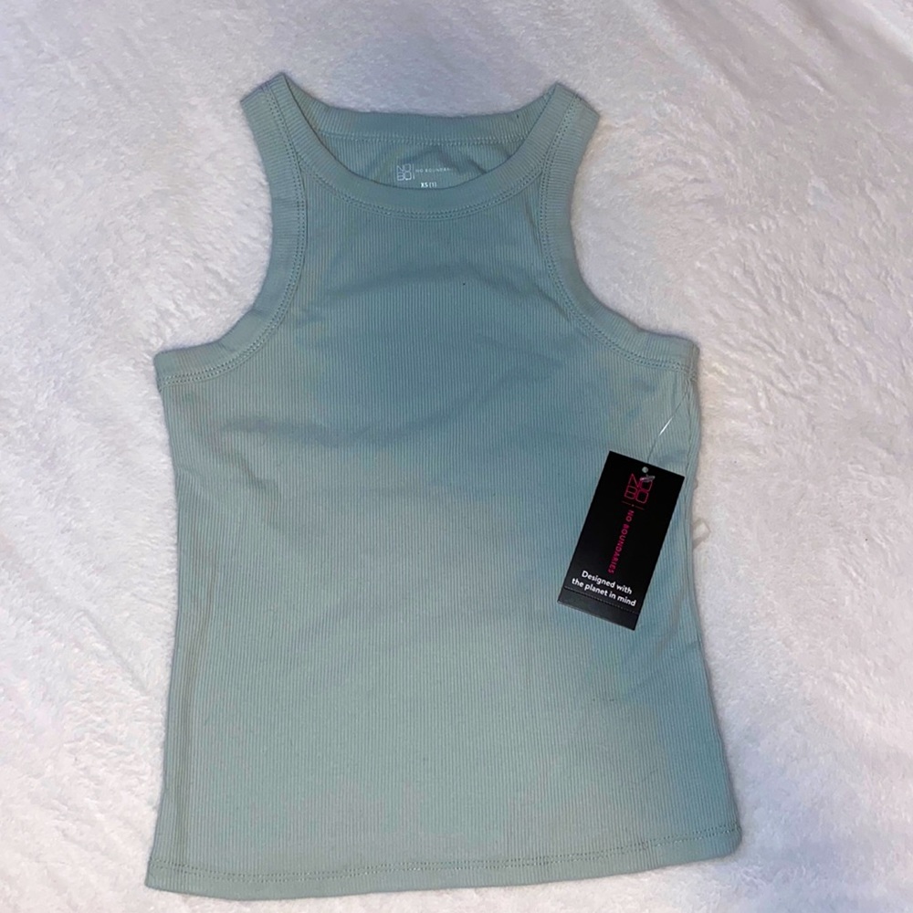 No Boundaries, High Neck Tank Top